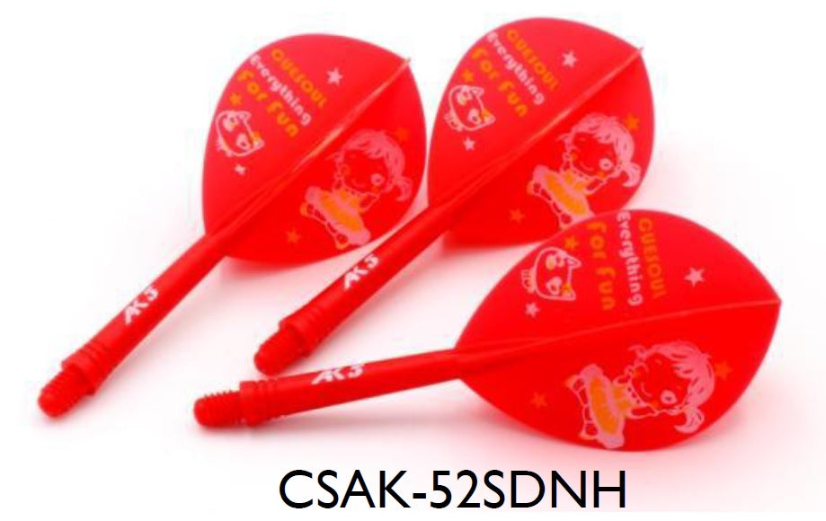 3. CUESOUL AK5 ROST 1-피스, 리틀 걸 디자인, 티어드롭 셰이프, M 사이즈