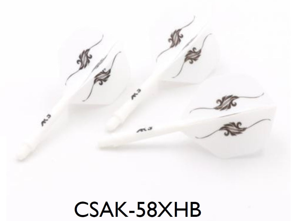 3. CUESOUL AK5 ROST 1-피스, 스말 플로리쉬 패턴, 스텐더드 셰이프