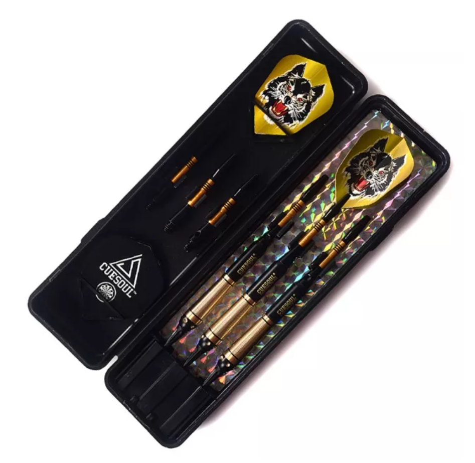 1BR. CUESOUL 브라스 다트 스카이울프 16g 소프트팁 다트 세트