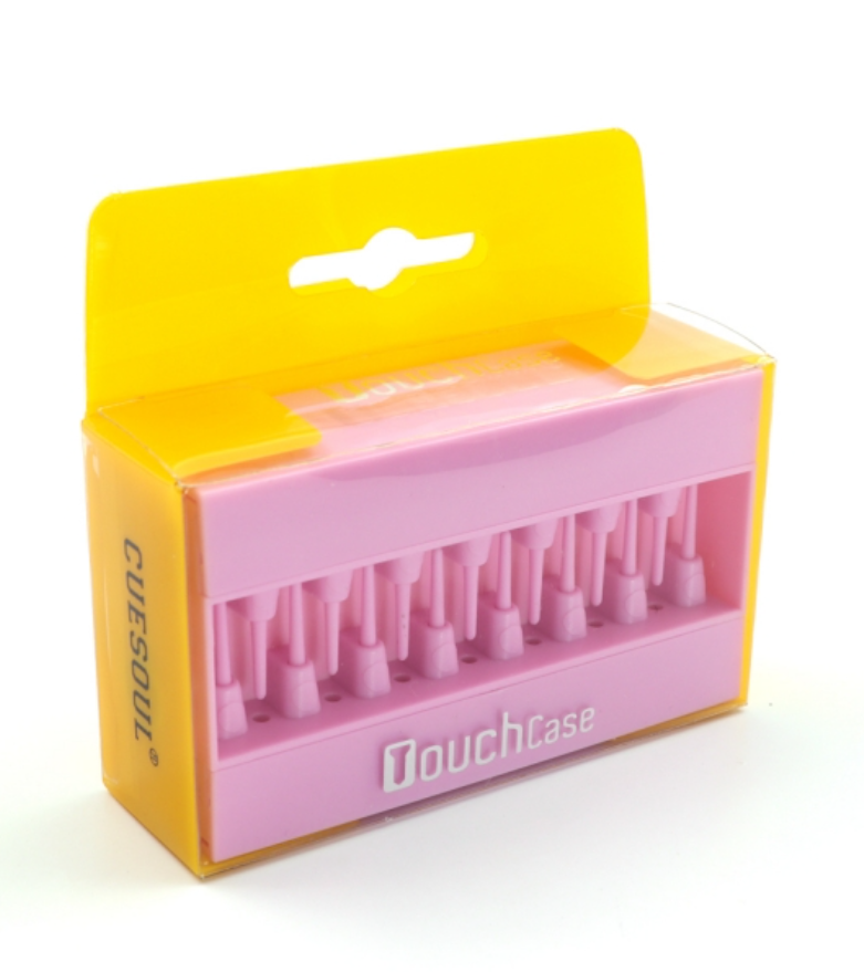 7. CUESOUL TOUCH case, 30 soft tip points