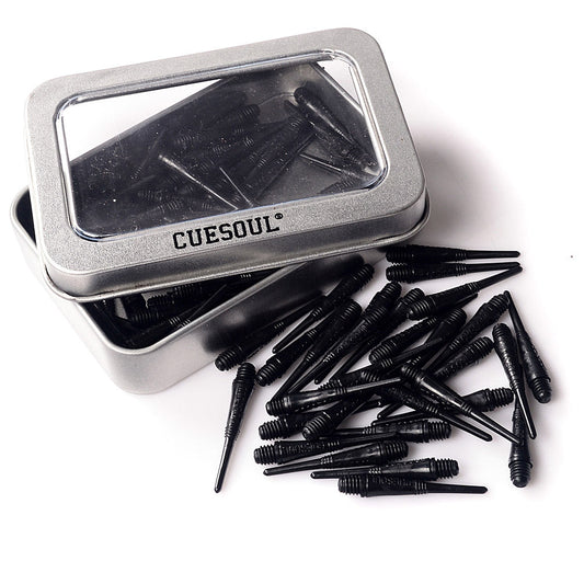 7. CUESOUL 오리지널 소프트 팁 다트 포인트, 2BA, 100-피스