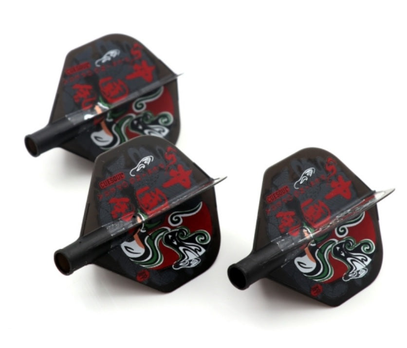 2. CUESOUL AK4 TERO 다트 플라이트, 페킹 오페라, 스탠다드