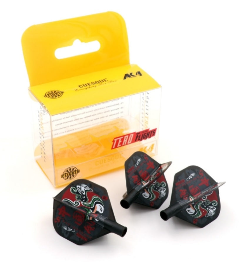 2. CUESOUL AK4 TERO 다트 플라이트, 페킹 오페라, 스탠다드