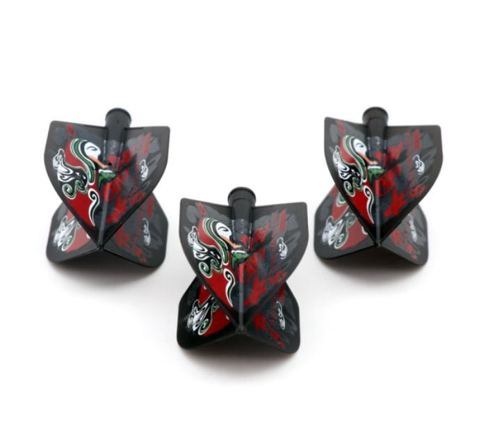 2. CUESOUL AK4 TERO 다트 플라이트, 페킹 오페라, 스탠다드
