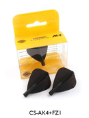 2. CUESOUL TERO AK4 dart flight, solid color, kite shape