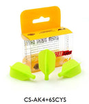 2. CUESOUL TERO AK4 dart flight, solid color, slim shape