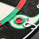 8. CUESOUL Shooter-II Tri-Eyes 18"*1-1/2" Official Size Tournament Sisal Bristle Dartboard